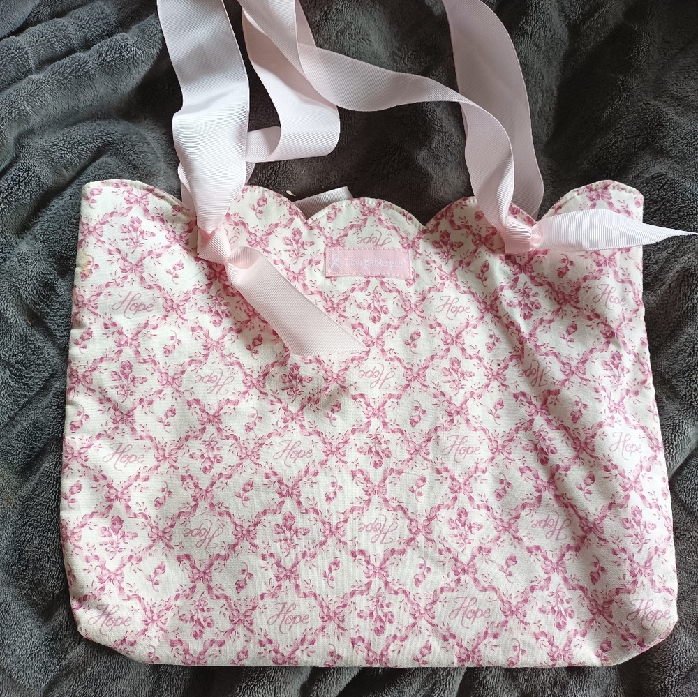 Longaberger Breast Cancer Hope Bag
